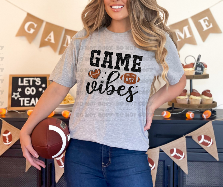 Game Day Vibes Football