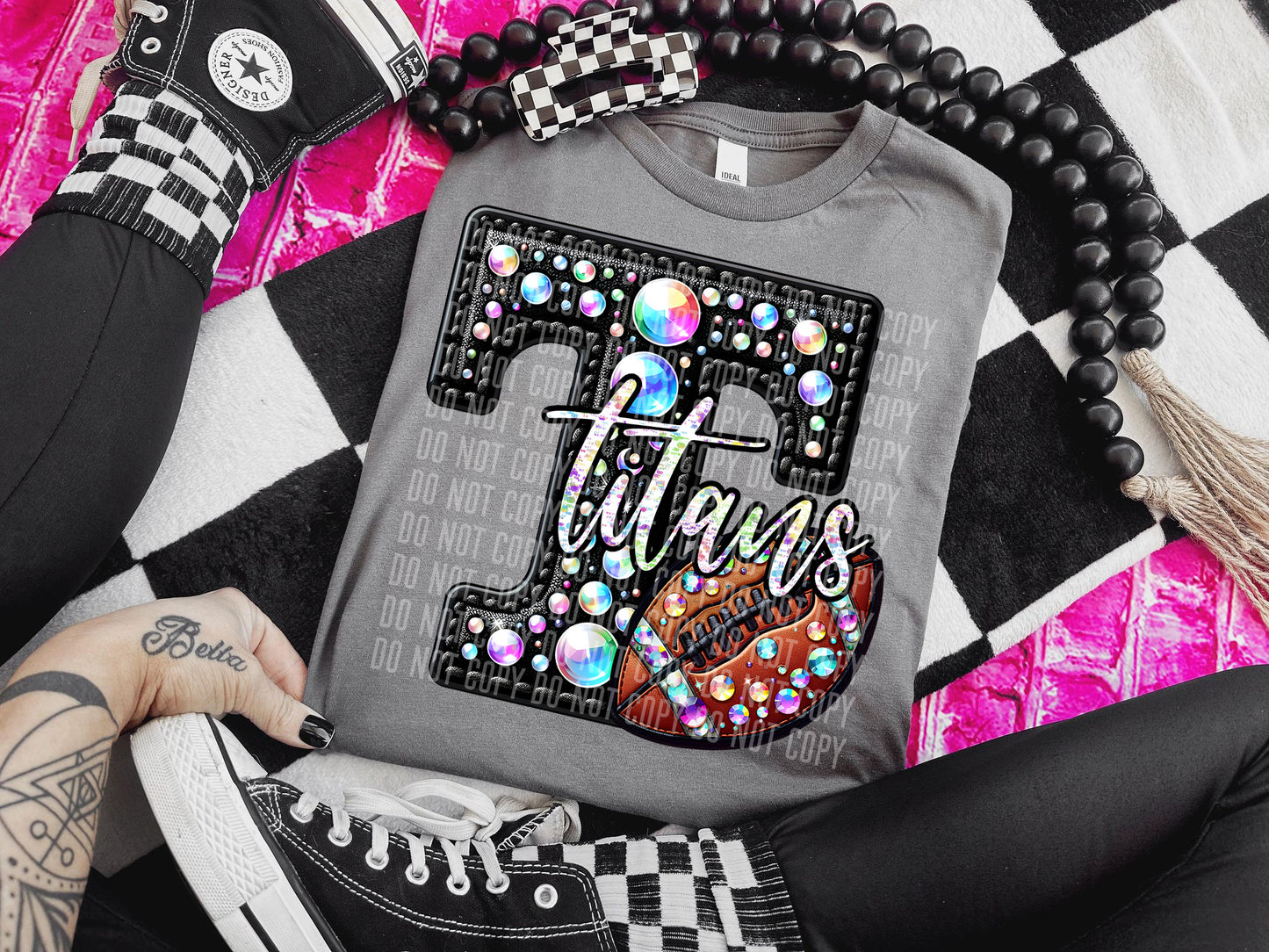 Titans Leather Football