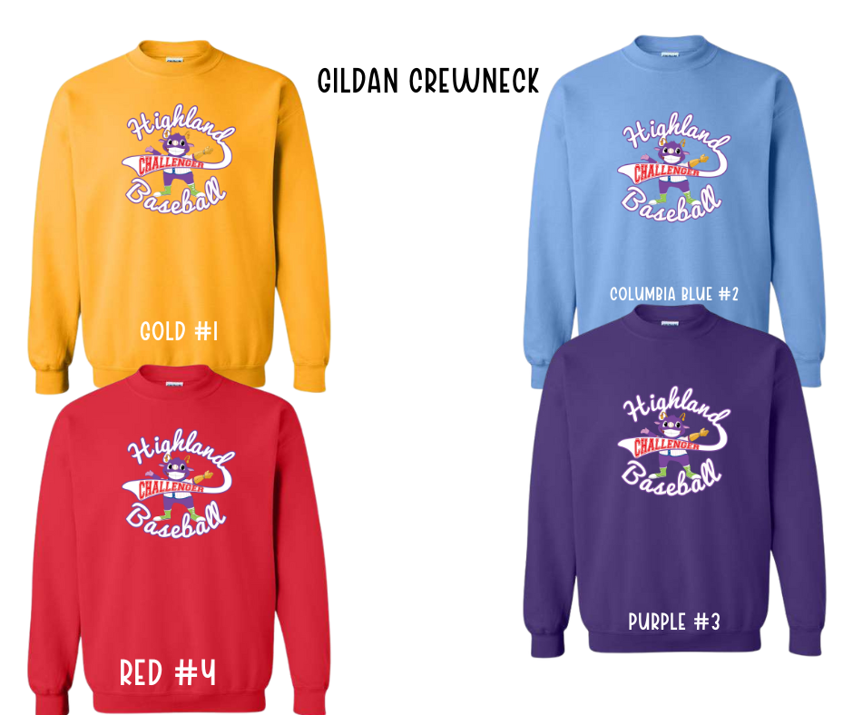 Highland Challenger Spiritwear Crewneck