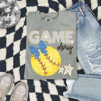 Softball bow drop down menu