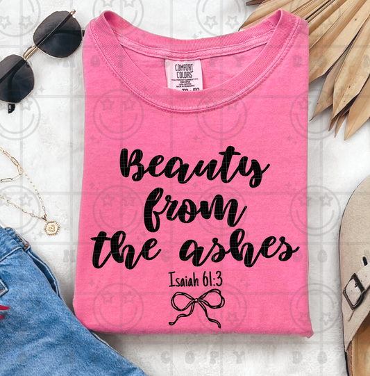 Beauty from ashes