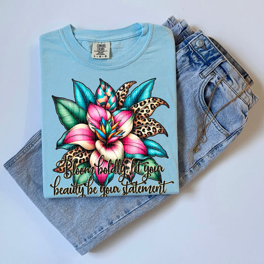 Bloom boldly