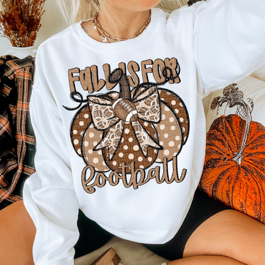 Fall is for Football (with or without sleeve)