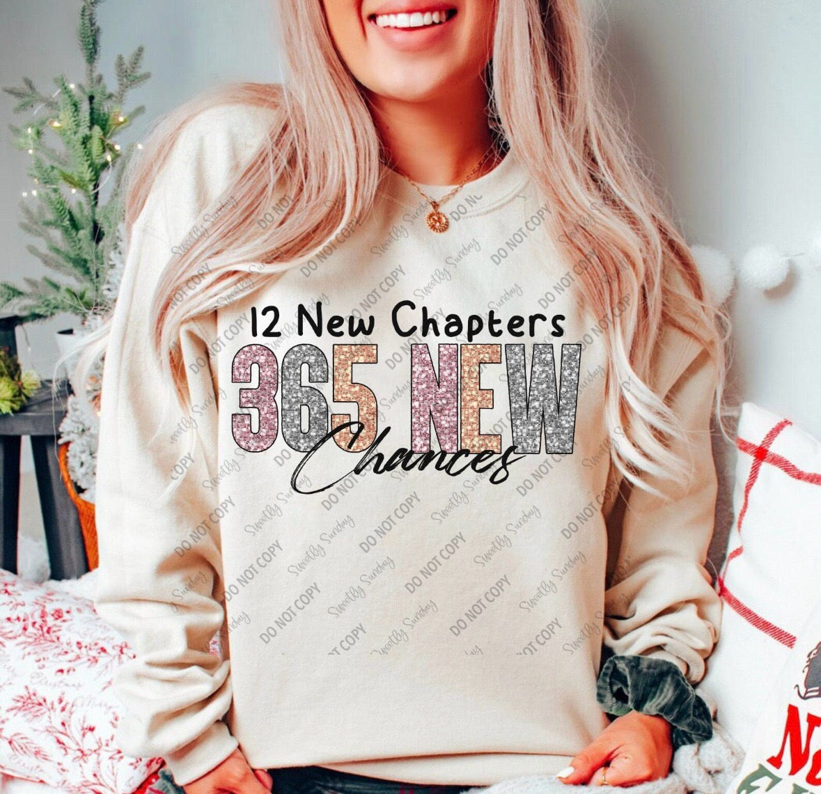 12 New Chapters 365 New Chances tee