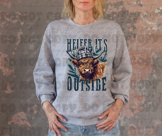 Heifer It's Cold Outside Winter shirts