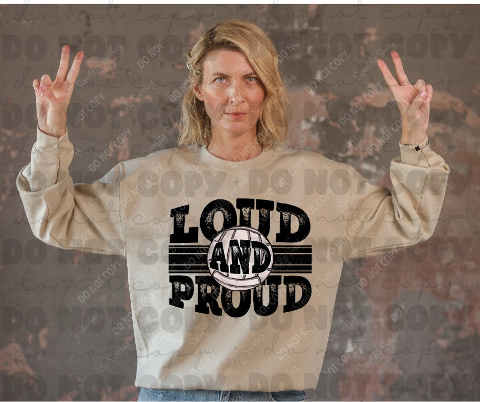 Loud and proud volleyball