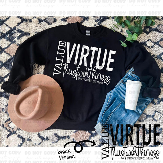 Value Virtue Trustworthiness Proverbs mom