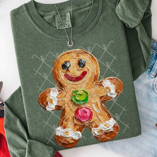 Hand painted gingerbread