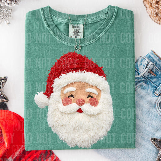 Faux yarn Santa