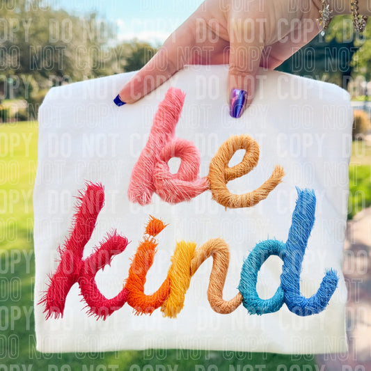Faux yarn Be kind
