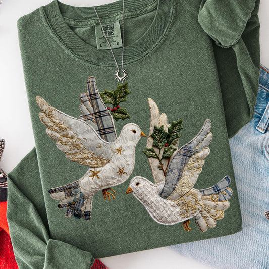 Christmas doves