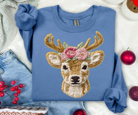 Knotted reindeer