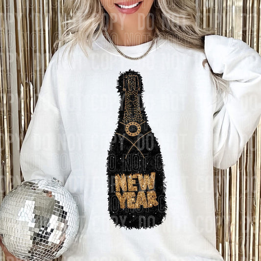 Faux yarn New Years