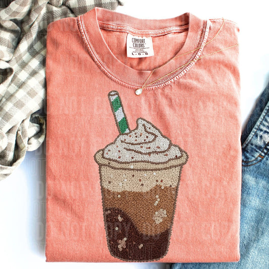 Faux yarn coffee