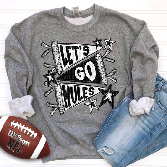 Mules pennant game day