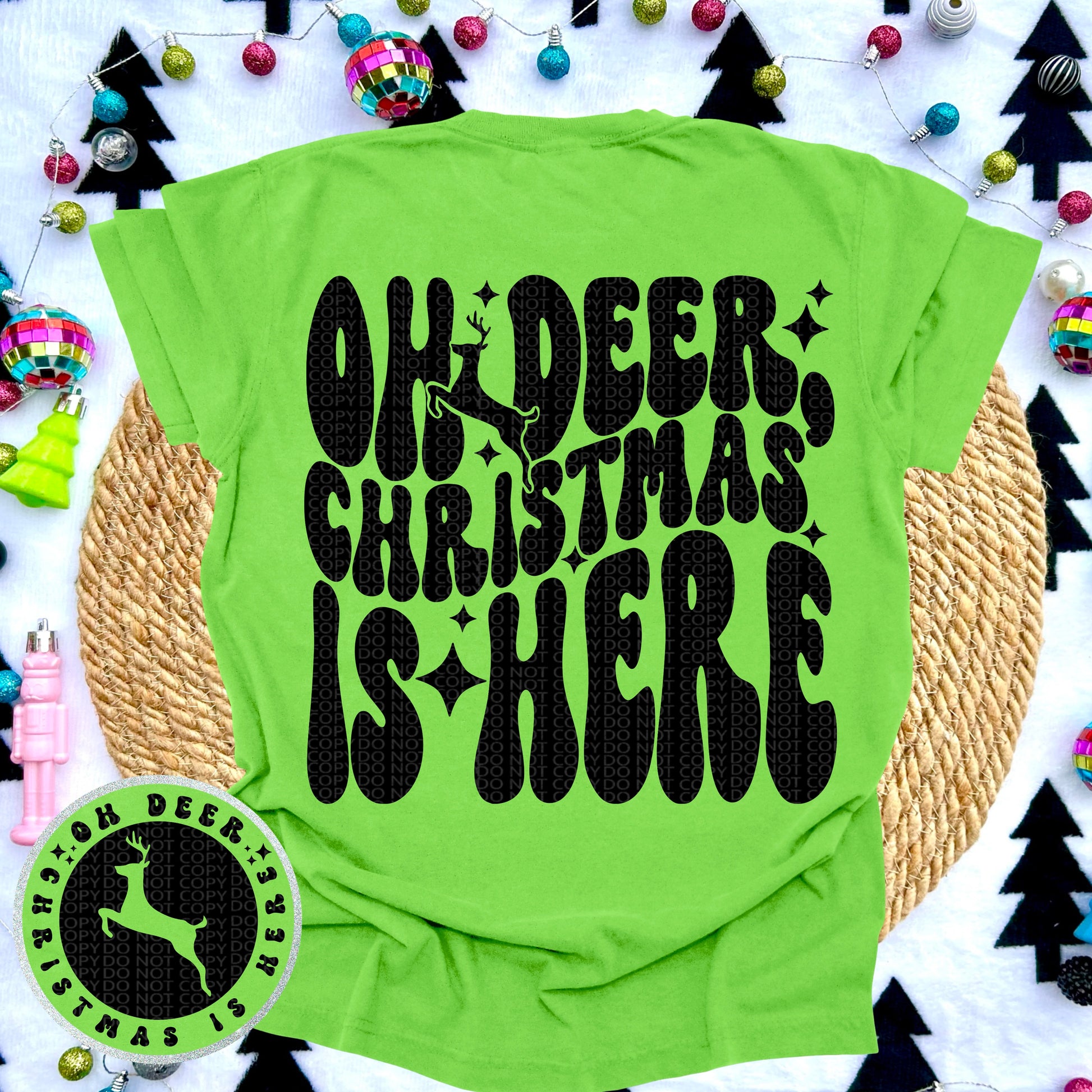 Oh deer Christmas is here