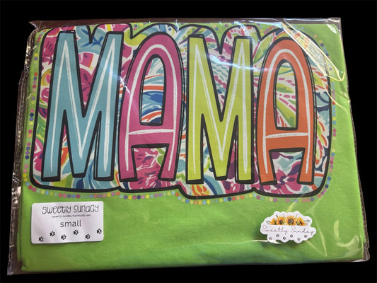 colorful mama gildan softstyle lime green