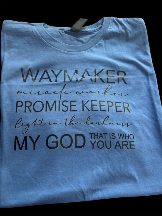 Waymaker gildan softstyle blue