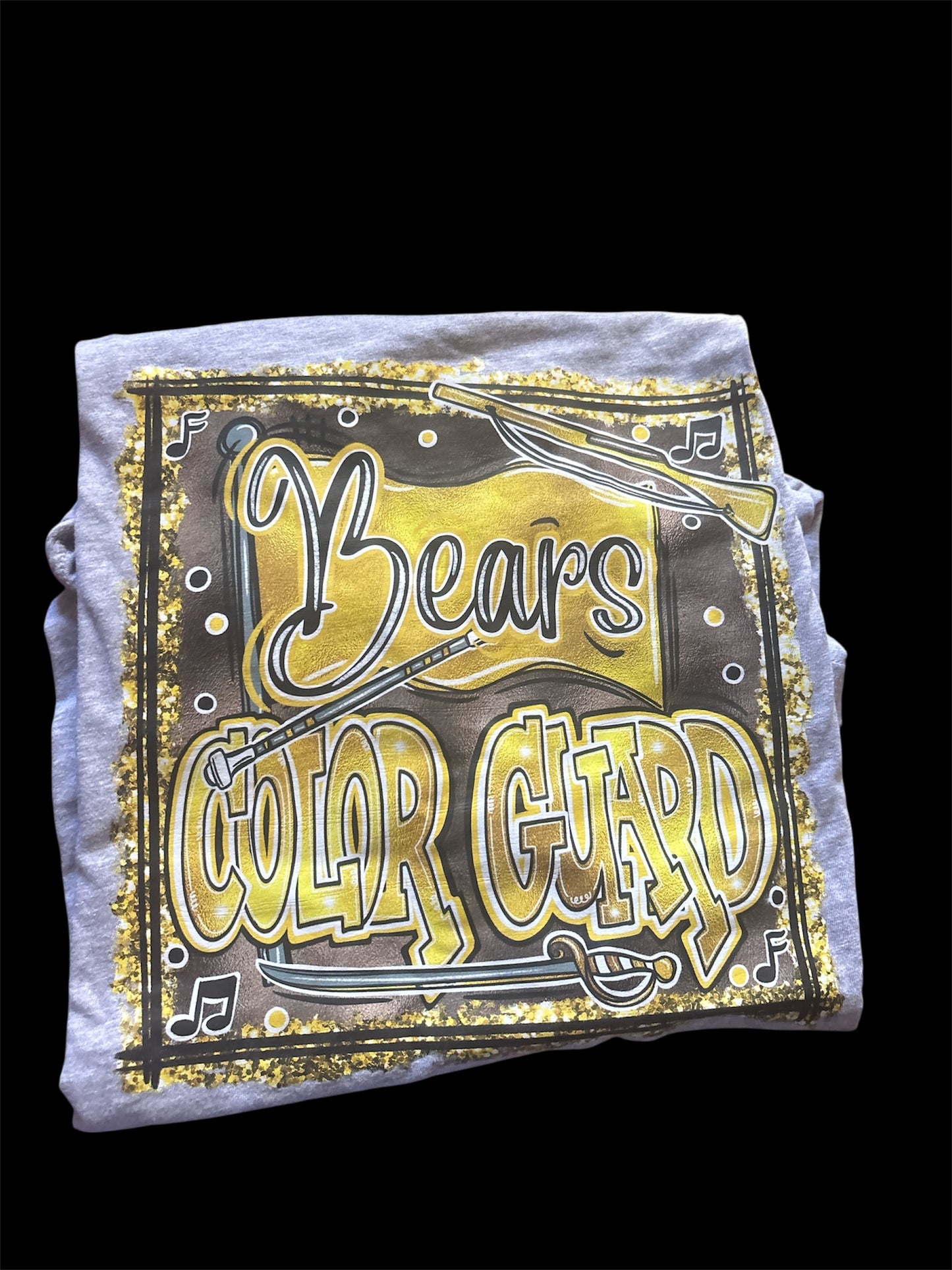 Bears color guard bella canvas