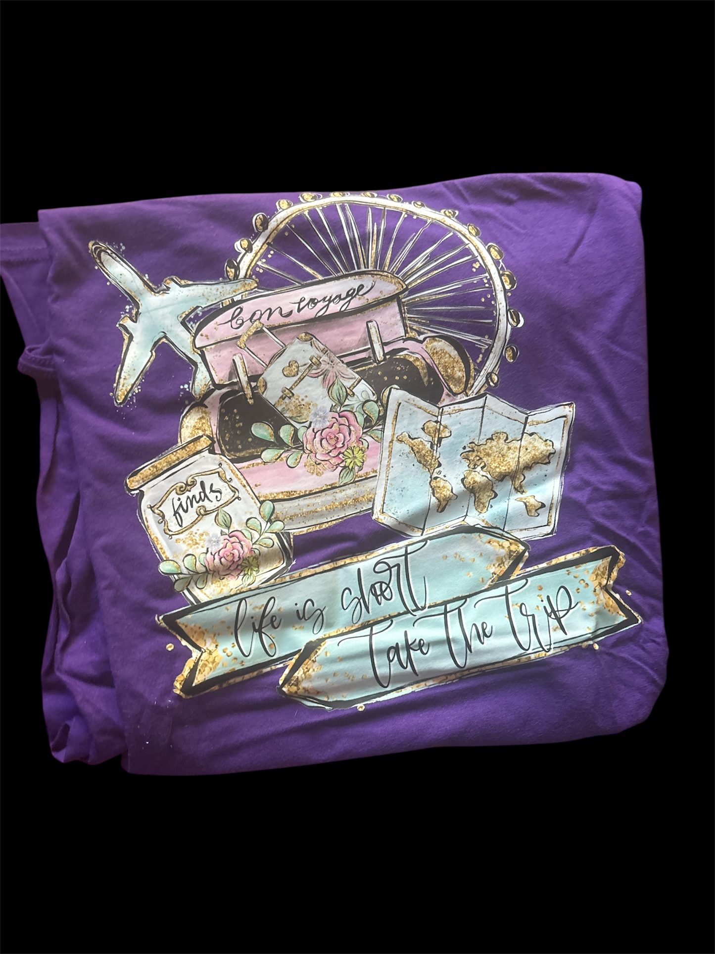 Life is short take the trip gildan softstyle