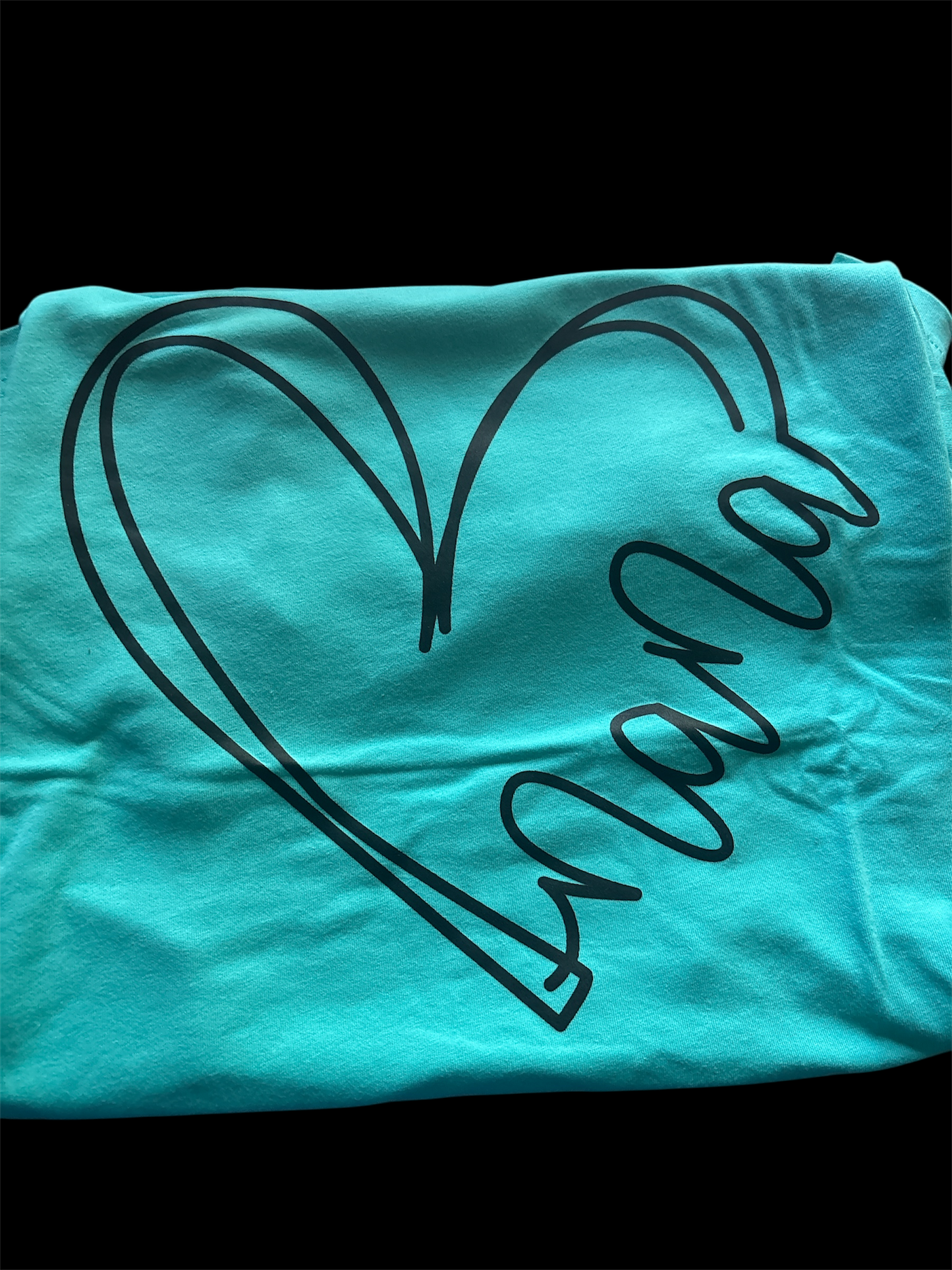 Nana heart bella canvas