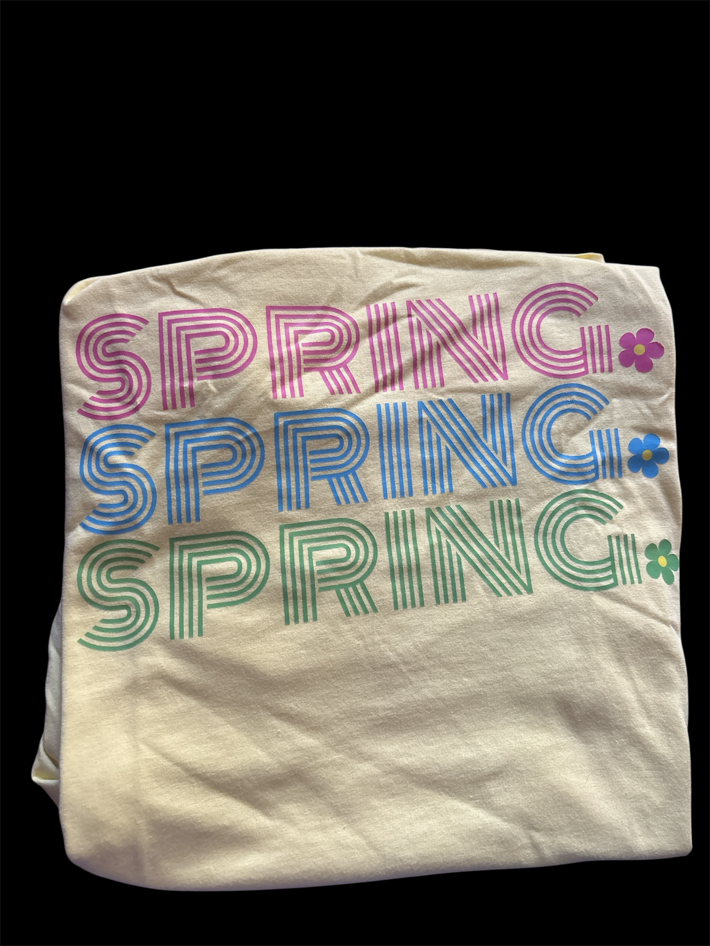 Spring stacked gildan softstyle yellow