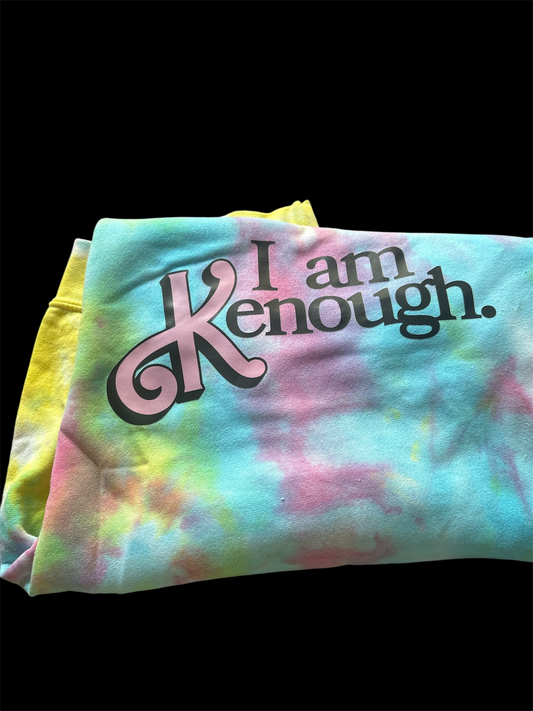 I am enough tye dye crew