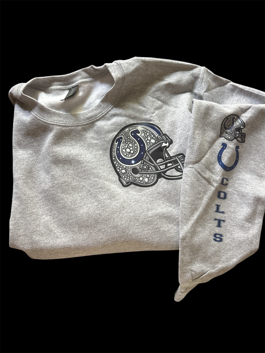 Football helmets rhinestone