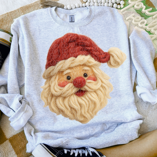 Faux yarn Mr Claus