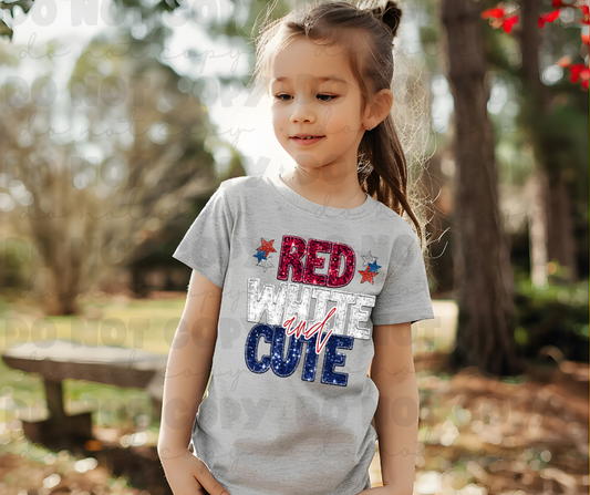 Red white and cute