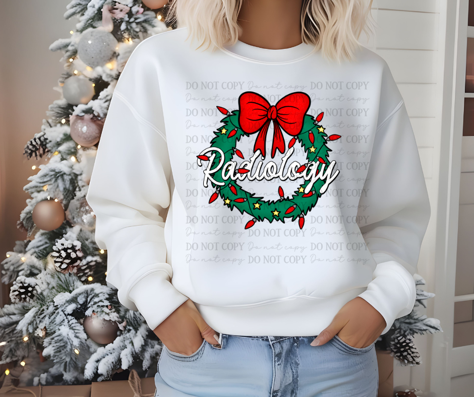 Christmas wreaths drop down