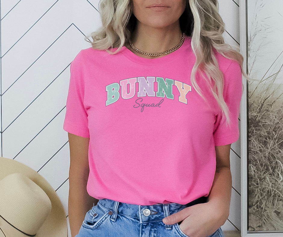 Bunny Squad Easter Shirts