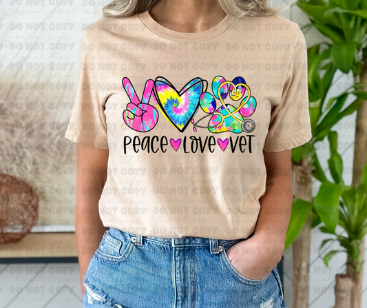 Peace love vet