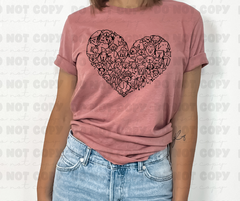 Dog Heart Tee