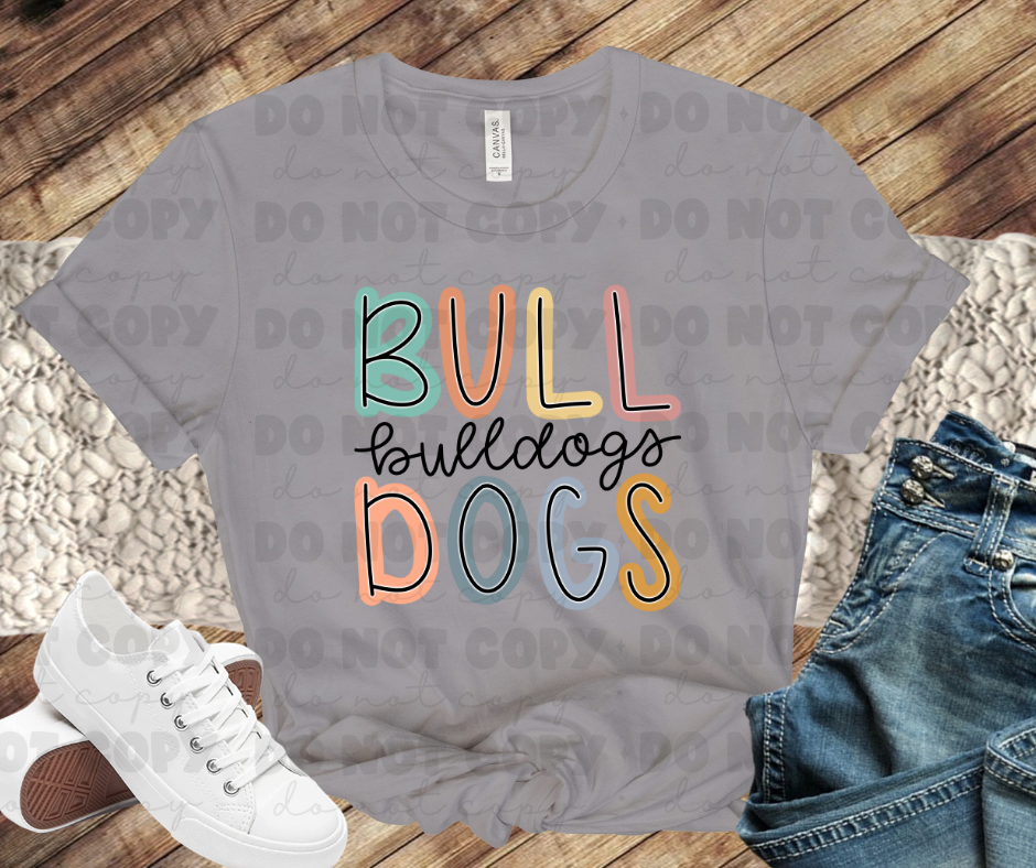 Bulldogs Pastel