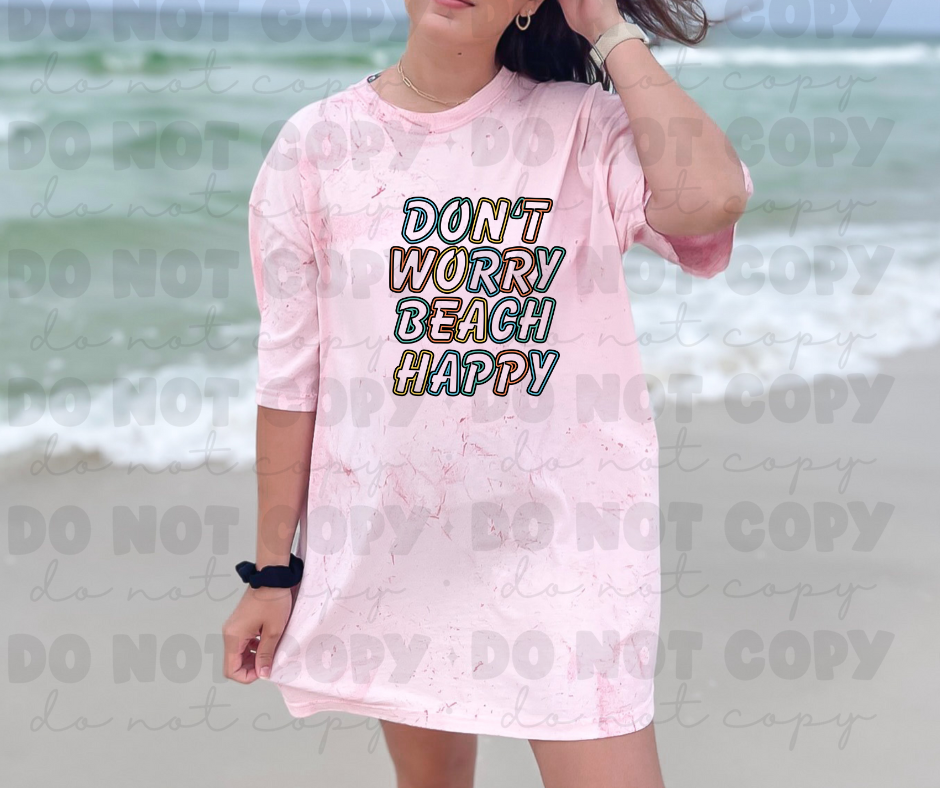 Don't worry beach happy