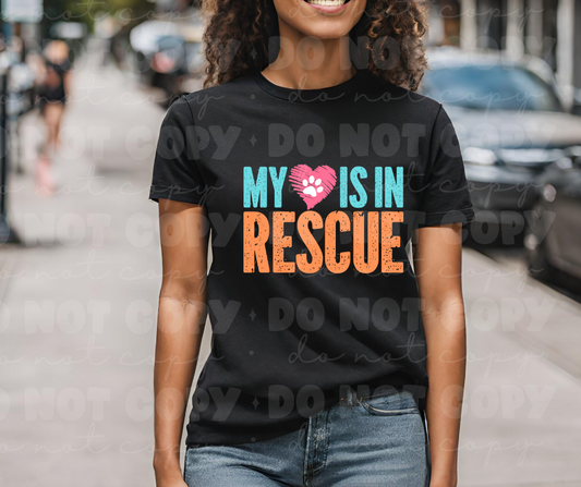 My heart is in rescue