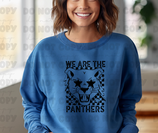 We are the panthers (mascot)
