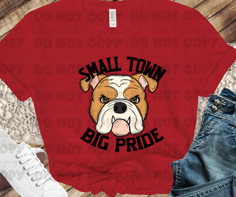 Small Town Big Pride Bulldogs