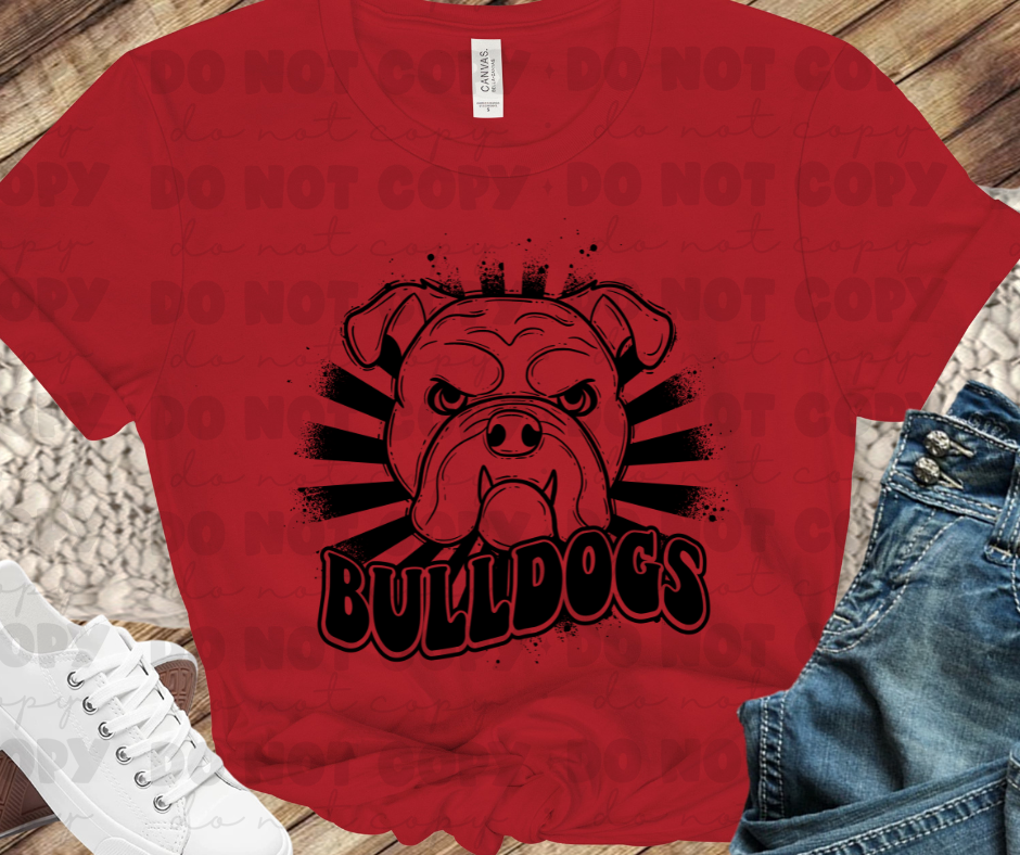 Bulldogs Head (single color)