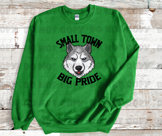 Small town big pride huskies