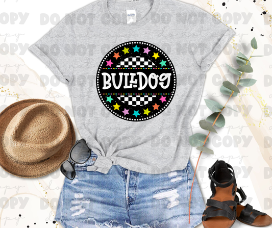 Bulldog Circle Multi-color