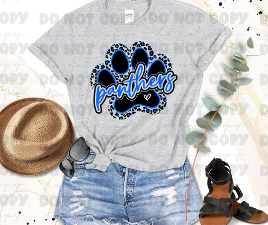 Panthers paw print