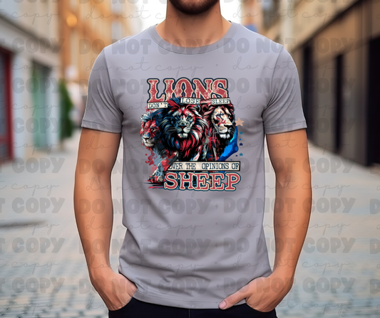 Lions don't lose sleep over the opinions of Sheep