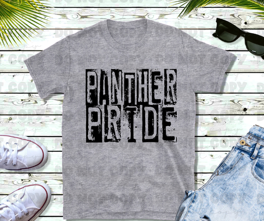 Panther pride grunge
