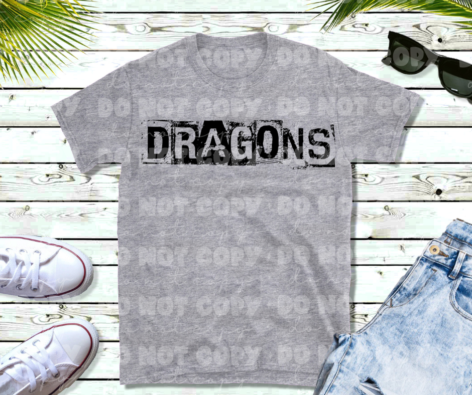 Dragons Grunge