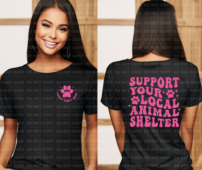 Support your local animal shelter