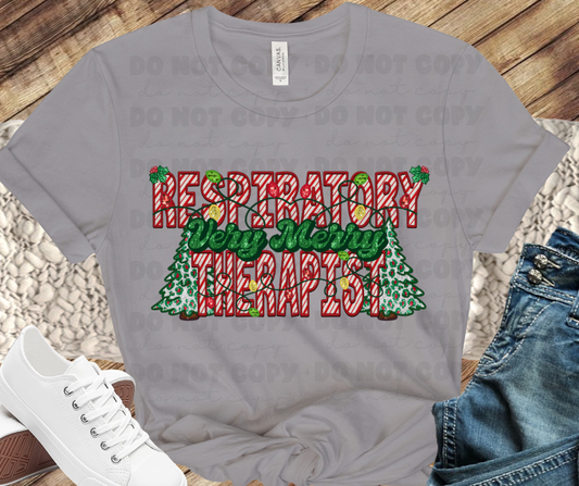 Respiratory Therapist Very Merry