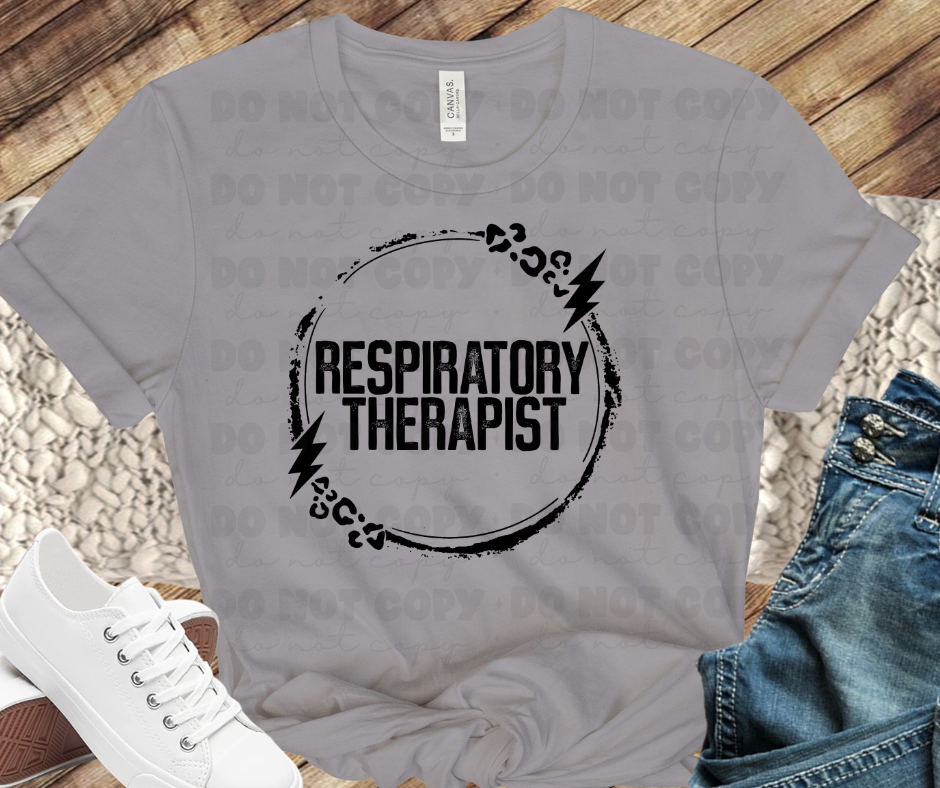 Respiratory Therapist lightning bolt