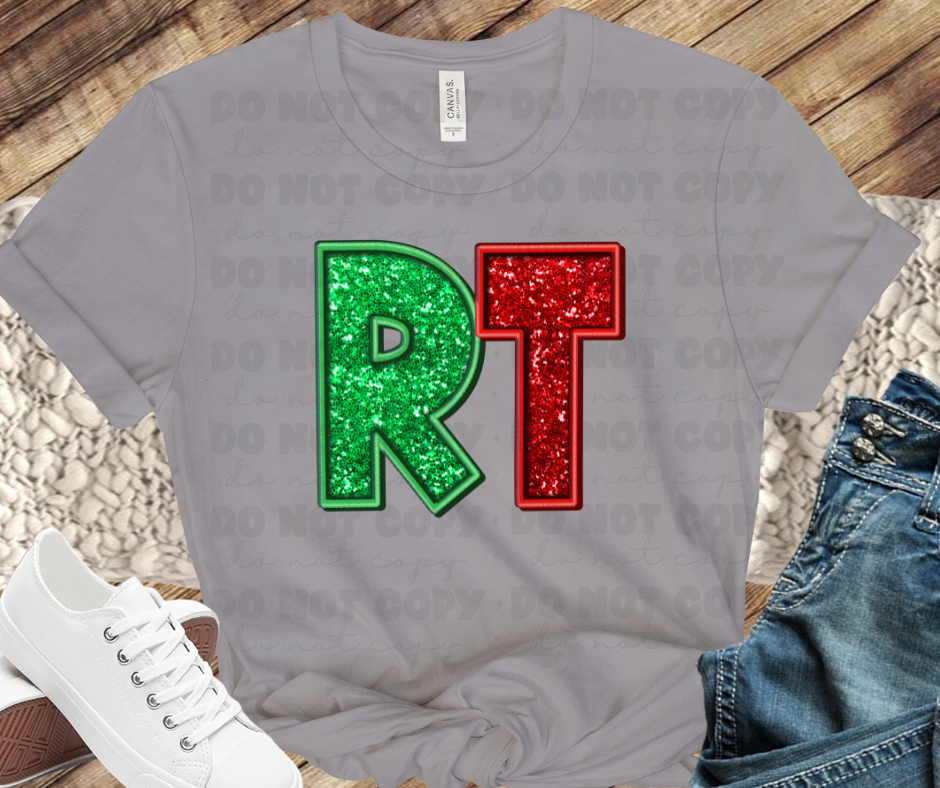 Respiratory Therapist RT (Christmas Color)